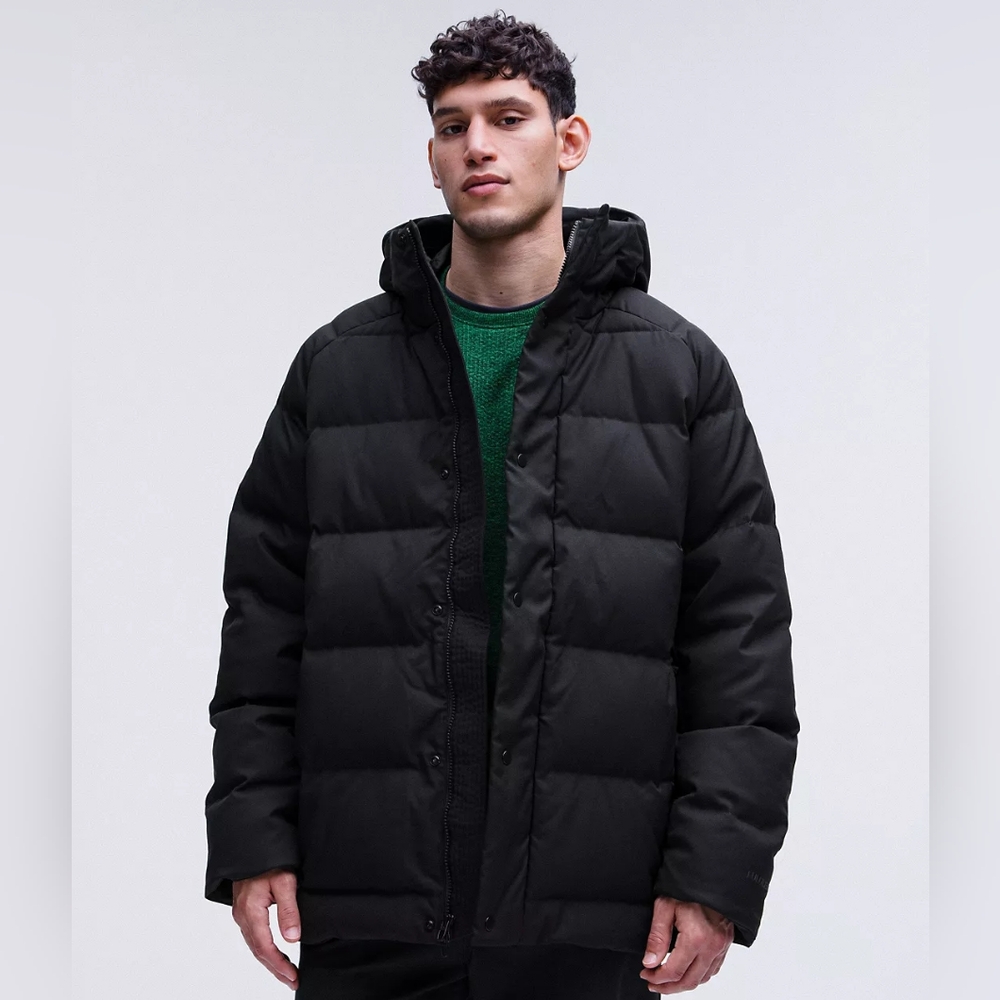 NWT lululemon Men's Wunder Puff 600 down fill Jacket Tech Canvas black